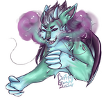 Rendered/Shaded Feral w/ Transparent background
